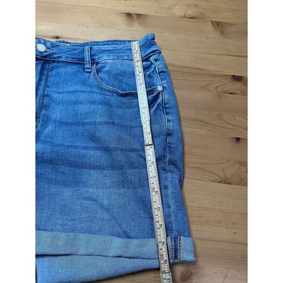 Judy Blue Denim Blue Jean Shorts Women 3XL Plus Size Summer Travel Comfy Stretch - Picture 8 of 10